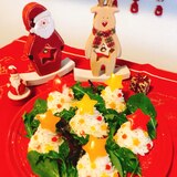 クリスマス★ポテトツリーサラダ